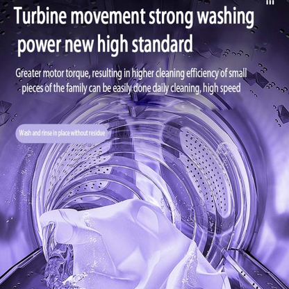 Portable Mini Folding Washing Machine for Dorms & Travel